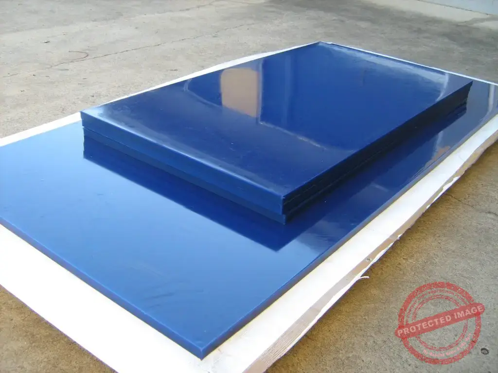 Cast polyurethane sheet rod tube and bushes manufactured by Elastomers Queensland